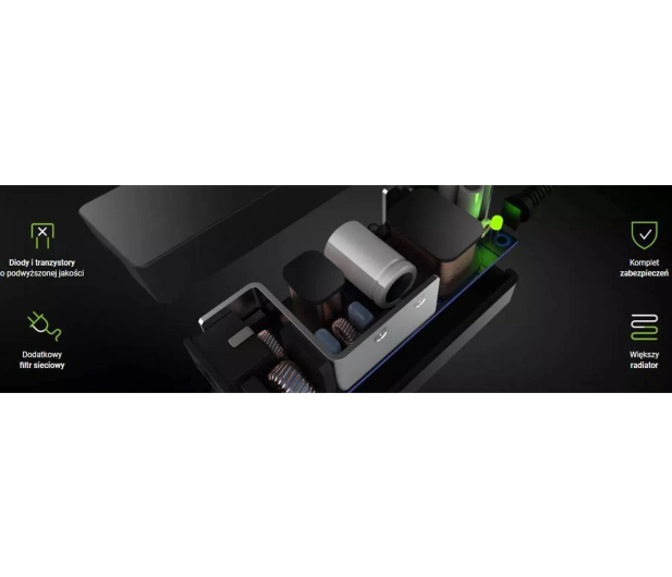 Green Cell Zasilacz do MSI 180W (9.5A, 5.5-2.5mm) - 516578 - zdjęcie 4